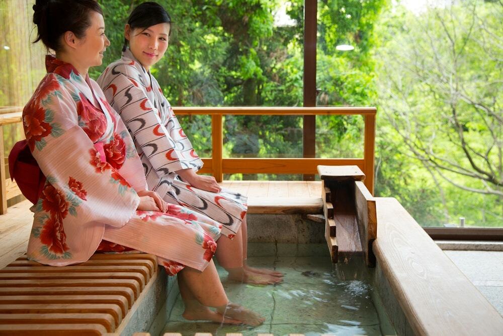 Готель Yamanaka Onsen Kissho Yamanaka Каґа Екстер'єр фото